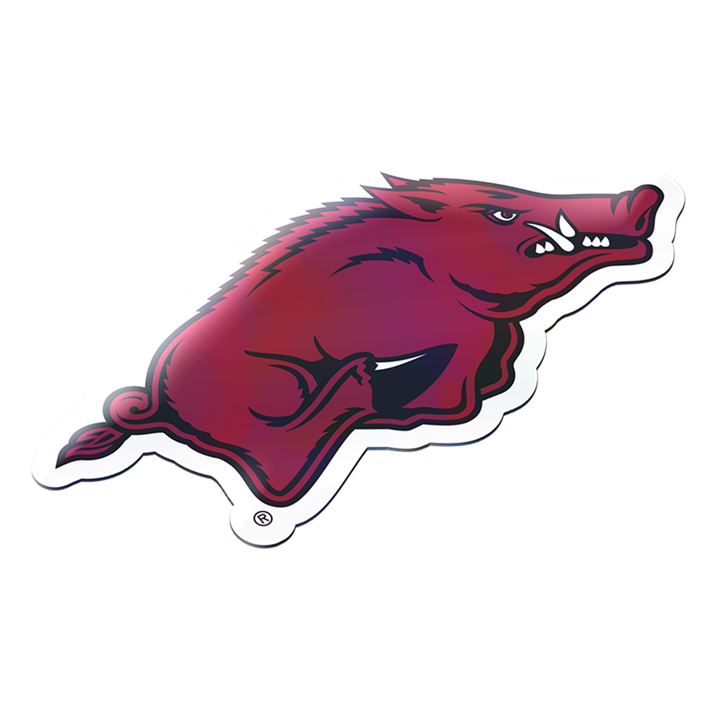 Razorback Metal Wall Sign