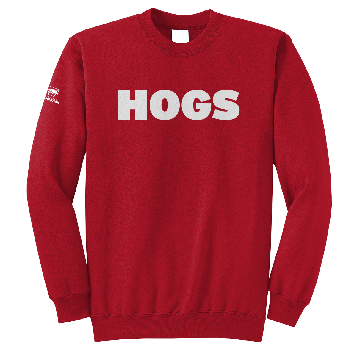 Razorback Foundation Fleece Crewneck Sweatshirt