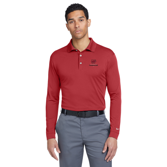 Razorback Foundation Long Sleeve Dri-Fit Polo