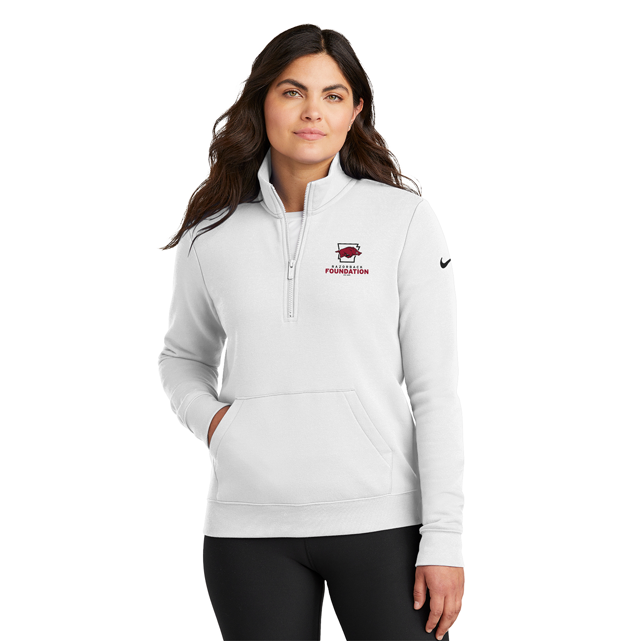 Razorback Foundation Women's Fleece 1/2 Zip