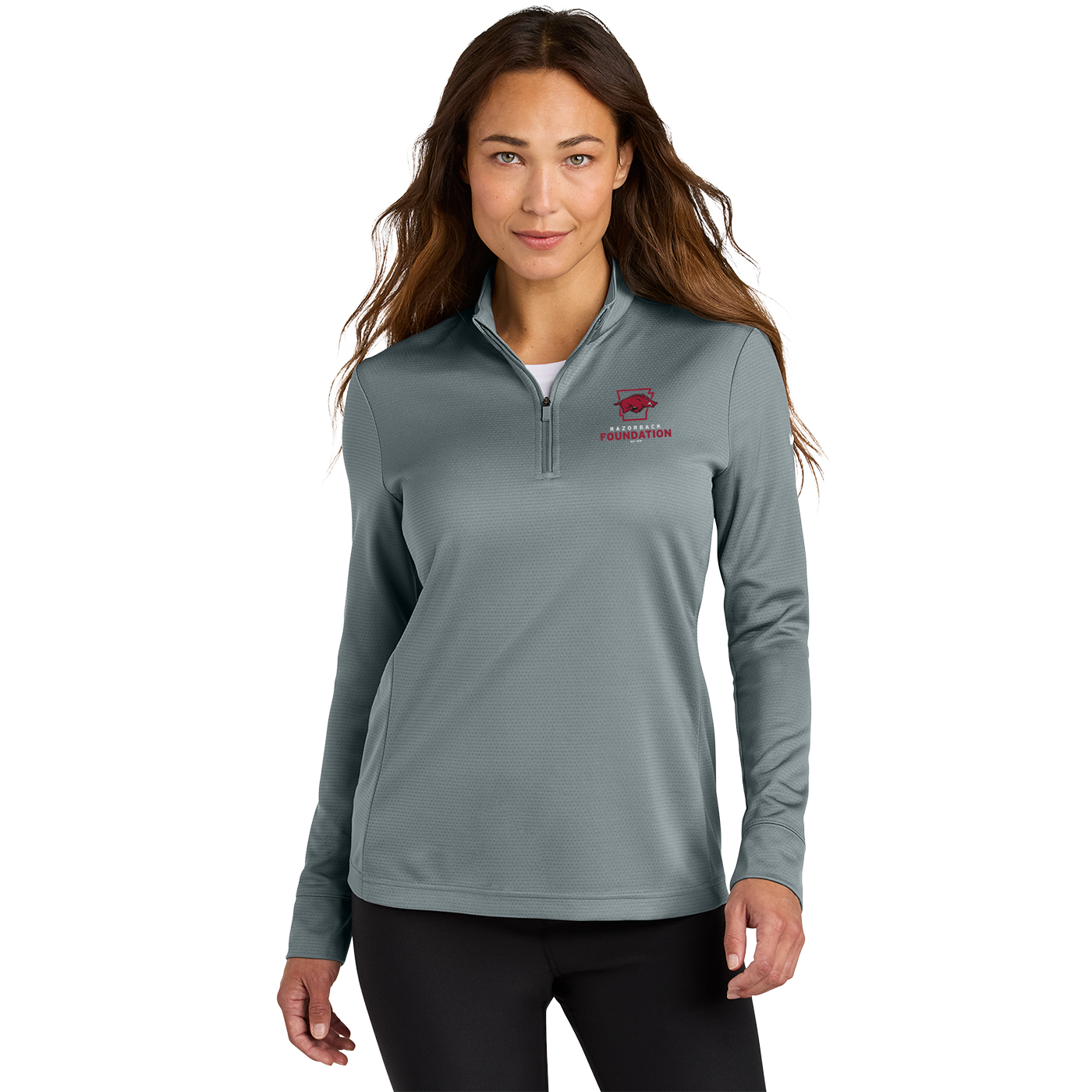 Razorback Foundation Women's Cover-Up 1/2 Zip