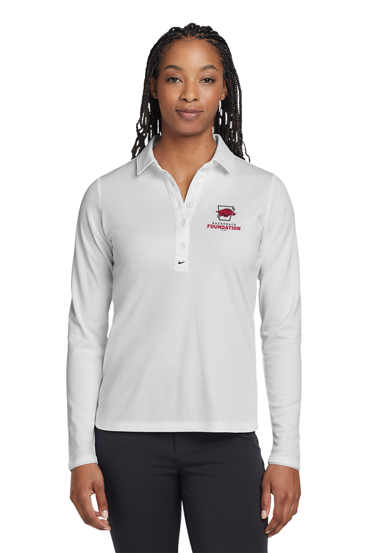 Razorback Foundation Women's Long Sleeve Dri-FIT Polo