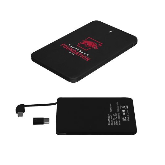 Razorback Foundation GameDay Portable Phone Power Bank